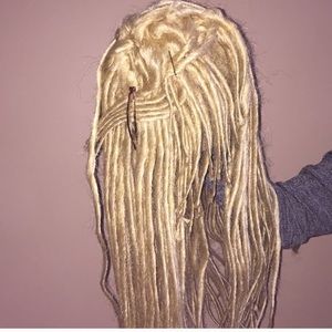 REPOST Blonde Dreadlock wig